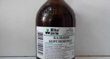 Pokyny pro použití borglukonátu vápenatého pro kozy a kontraindikace